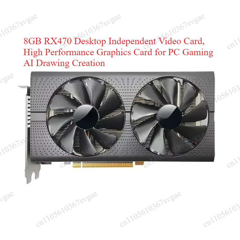 Pc Gaming Video - 8GB RX470 Desktop Independent Video Card,