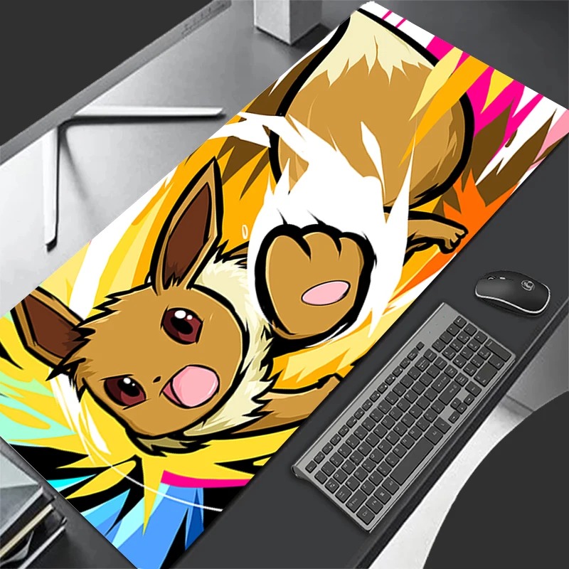 Pc Gaming Notebook - P-Pokemon Eevee Anime Gaming Mouse Pad,