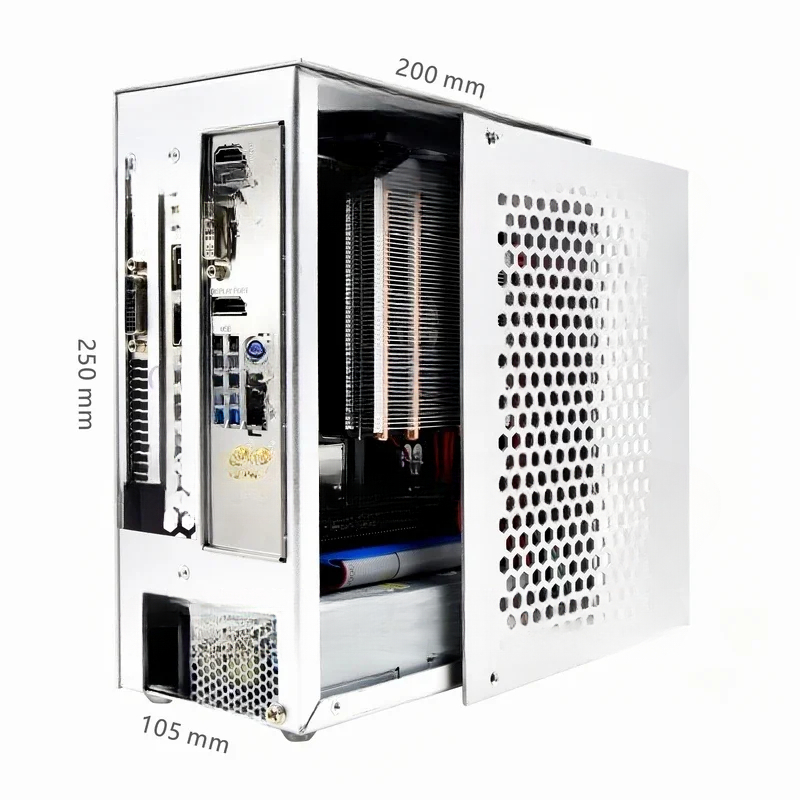 Pc Gaming Rtx 3060 - S3 ITX aluminum 5 litre PC