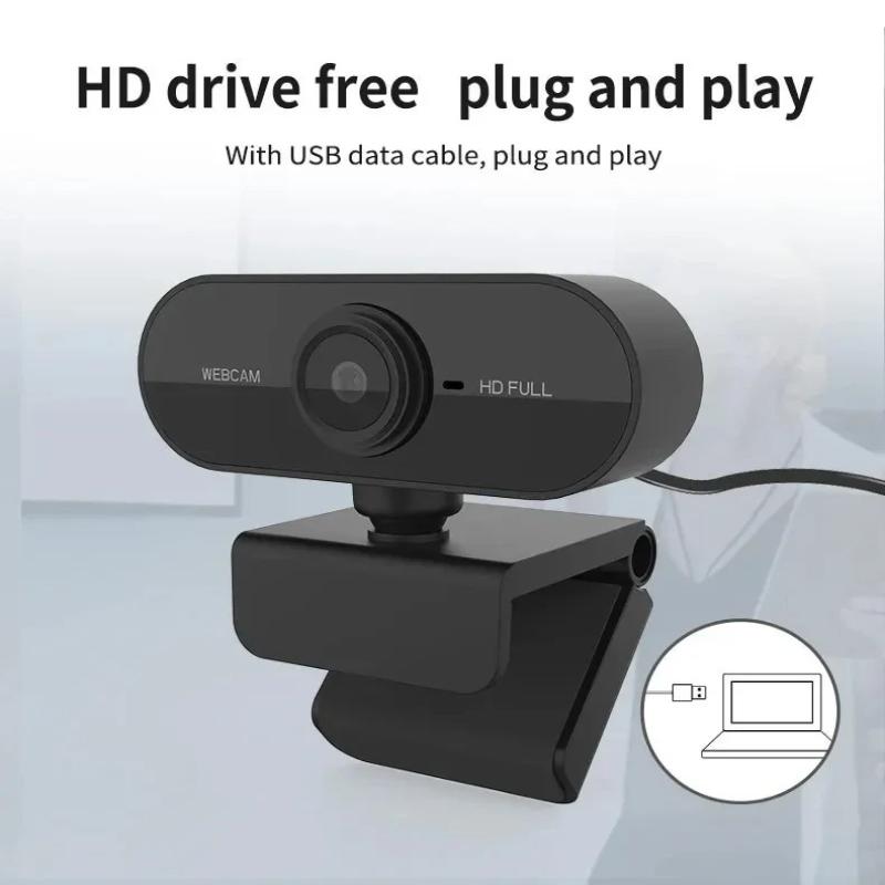 Pc Gaming Video - USB Webcam Plug and Play Built-in