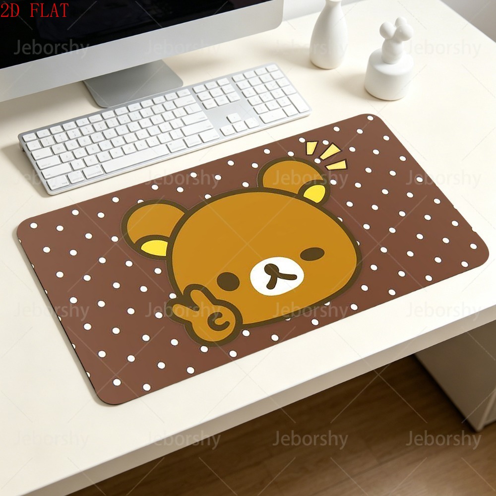 Pc Gaming Kawaii - Rilakkuma Large Desk Pad Cute Bear