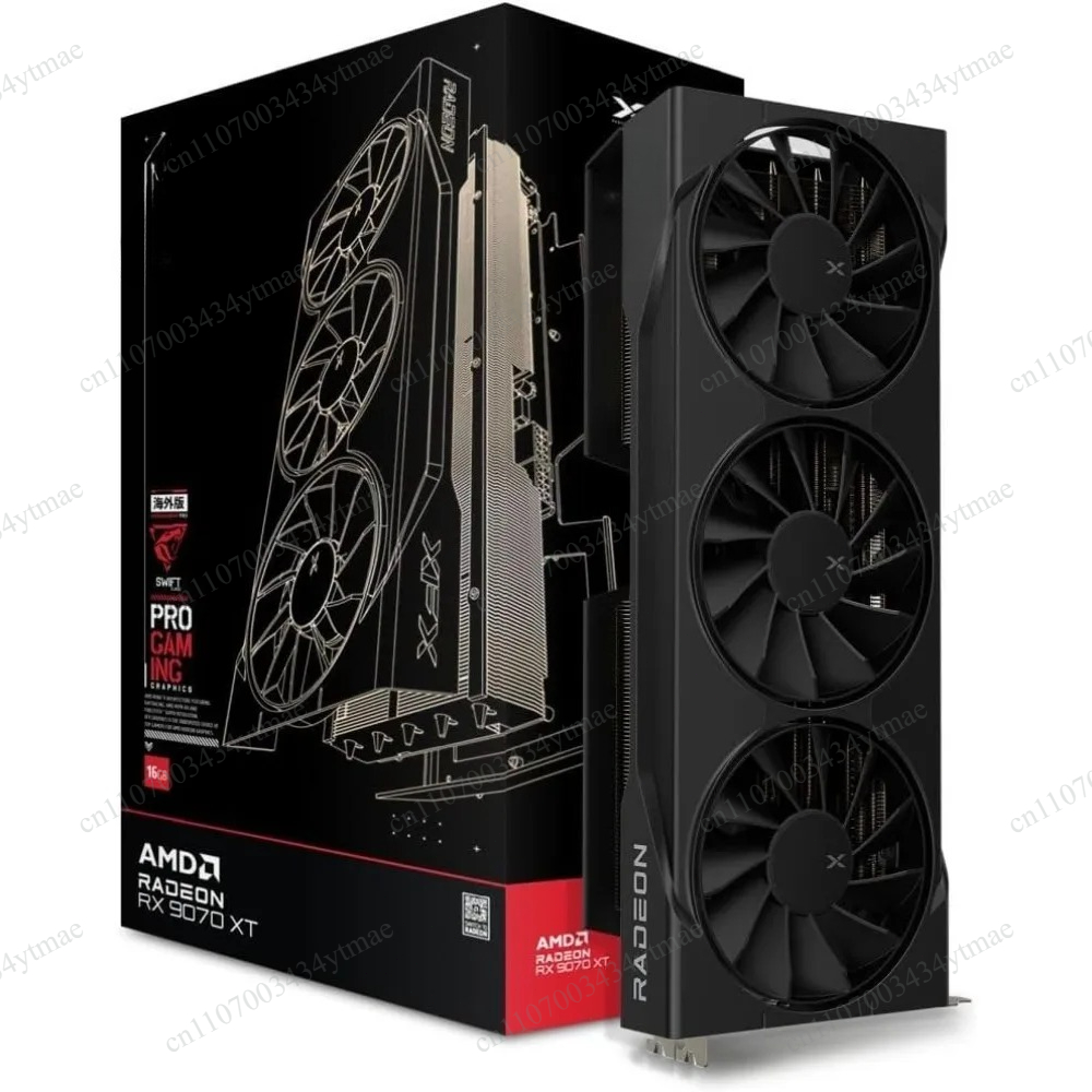 Pc Gaming Video - RX 9070 XT Triple‑Fan Gaming Graphics