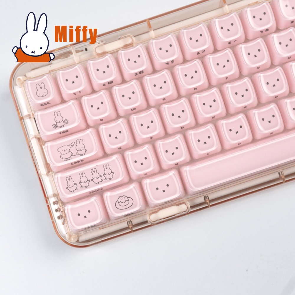 Kawaii Miffy Keycaps Cute Rabb - огляд і ціна Pc Gaming Kawaii
