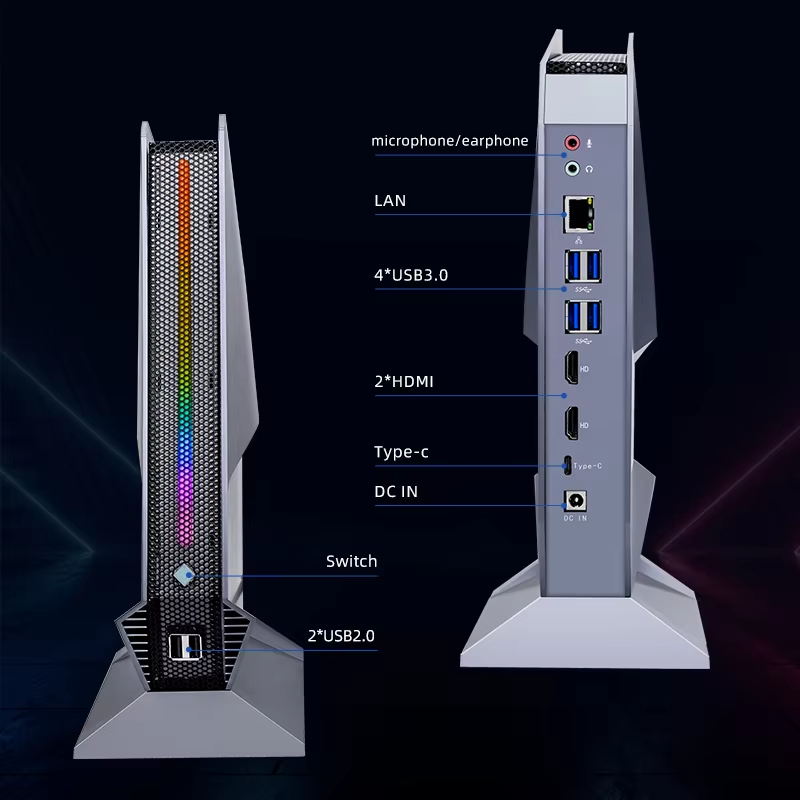 Topton F10 Gaming Mini PC NVID - огляд і ціна Pc Gaming I7
