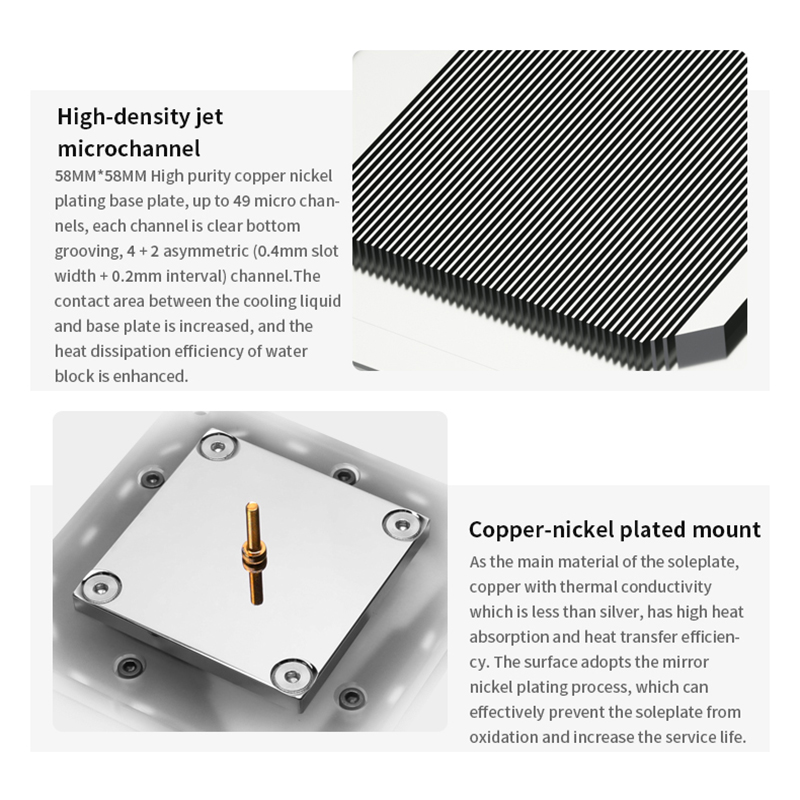 Barrow CPU Water Block For AMD - огляд і ціна Pc Gaming Liquid Cooling