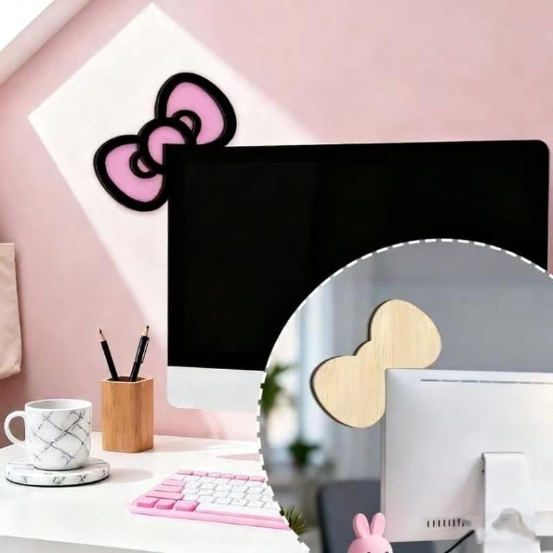 New 1/2Pcs Wooden Bowknot PC A - огляд і ціна Pc Gaming Kawaii
