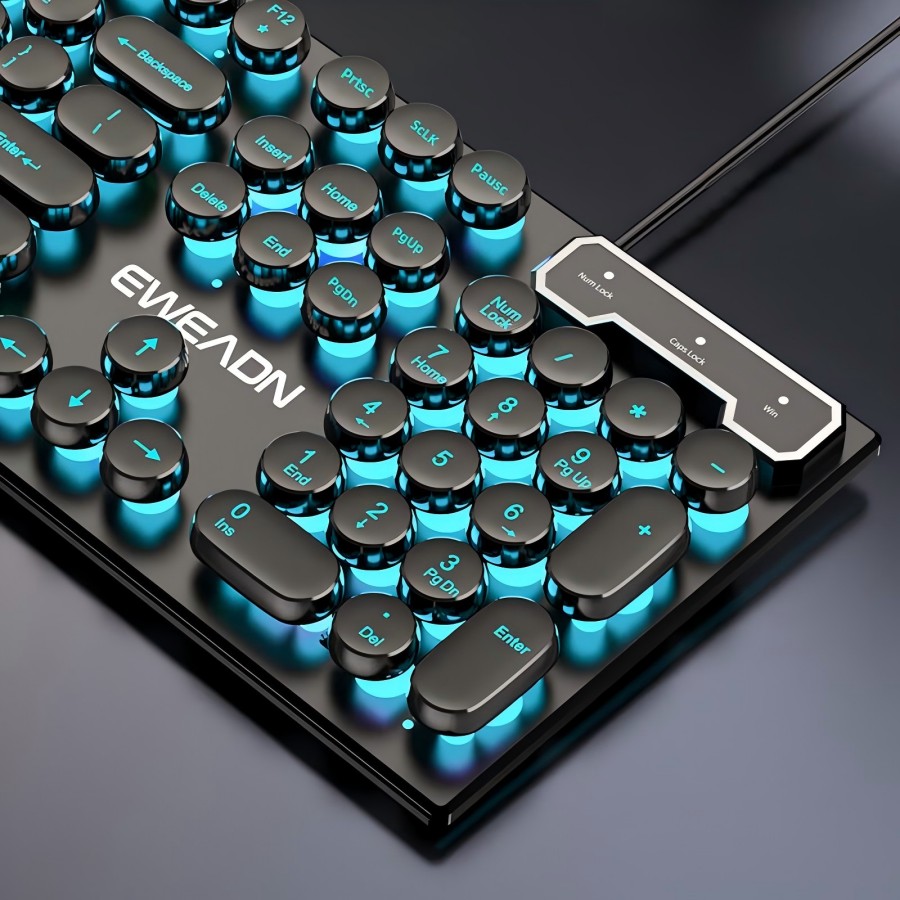 EWEADN Typewriter Gaming Keybo - огляд і ціна Pc Gaming Handheld
