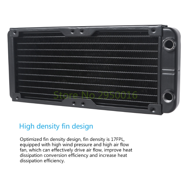 240mm 10/18 Tube Computer Wate - огляд і ціна Pc Gaming Liquid Cooling