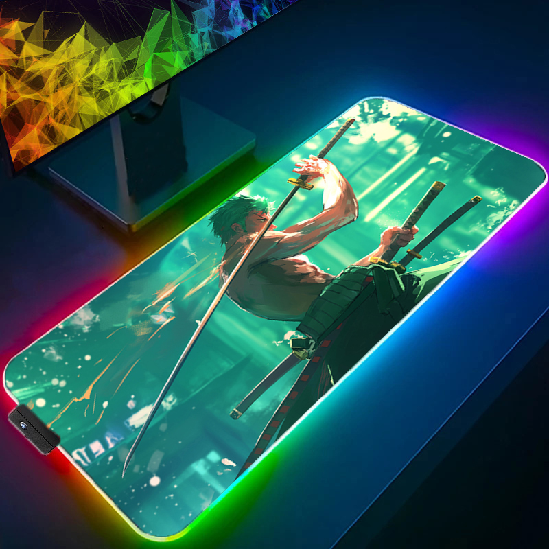 ONE PIECE Zoro Mouse Pad RGB G - огляд і ціна Pc Gaming Lounge