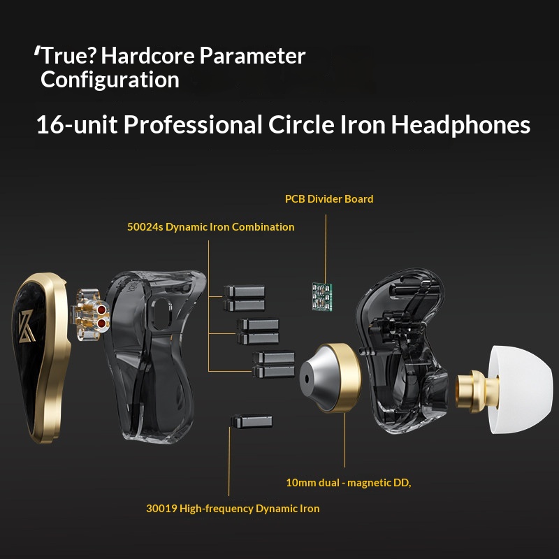 KZ ZAS Metal Wired Earphone 16 - огляд і ціна Pc Unit For Gaming