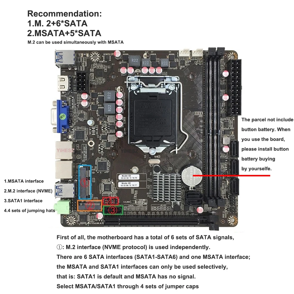B365 Mini-ITX Motherboard LGA  - огляд і ціна Pc Gaming I7