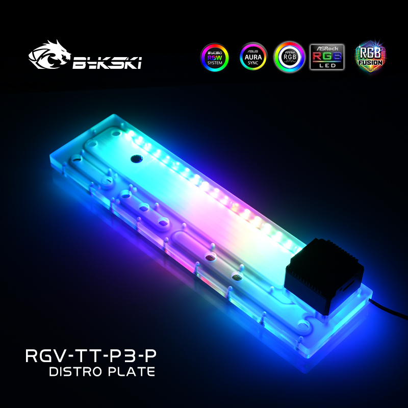 Bykski RGV-TT-P3-P Distro Plat - огляд і ціна Pc Gaming Liquid Cooling