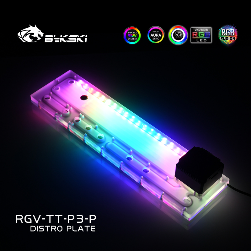 Bykski RGV-TT-P3-P Distro Plat - огляд і ціна Pc Gaming Liquid Cooling