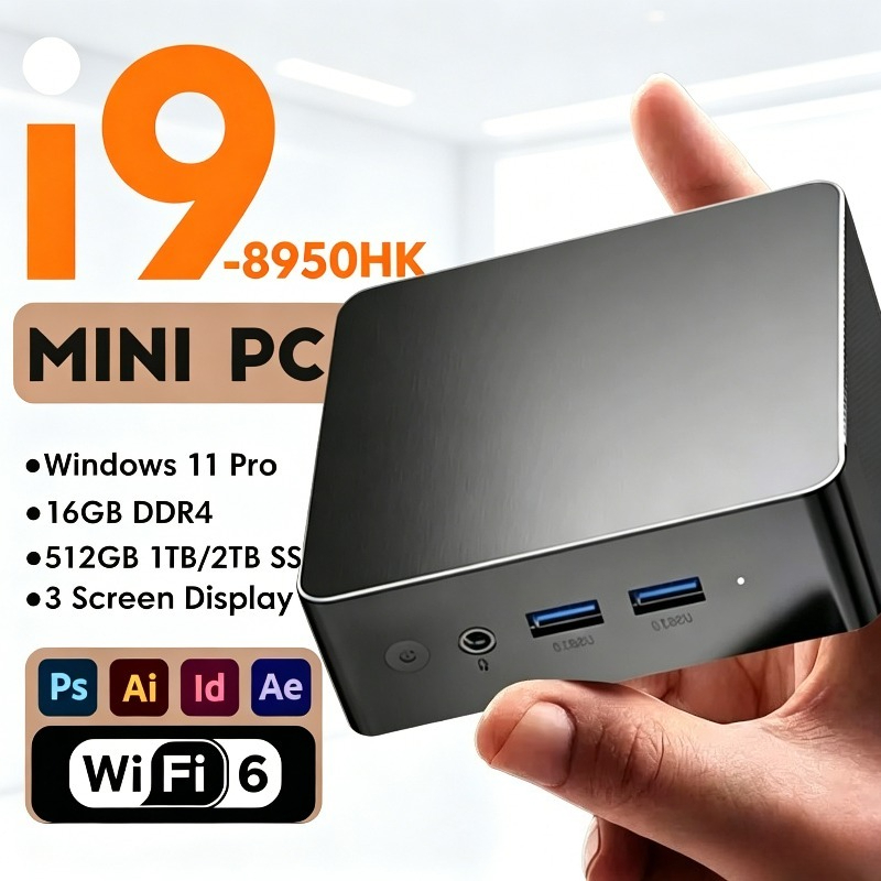 Intel Core i9 8950HK  Mini PC  - огляд і ціна Pc Gaming Notebook
