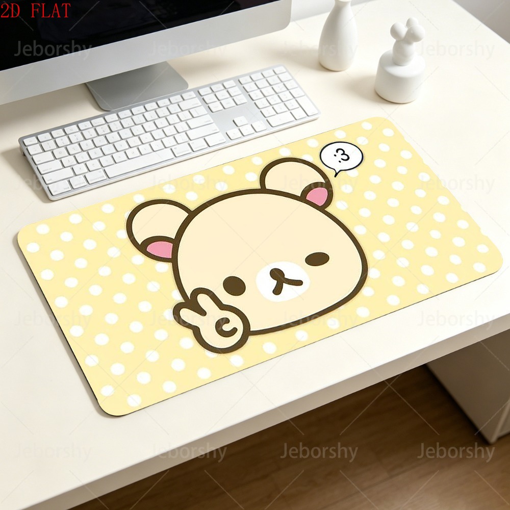 Rilakkuma Large Desk Pad Cute  - огляд і ціна Pc Gaming Kawaii