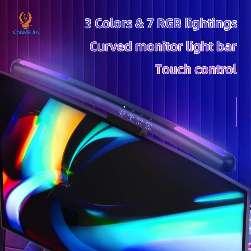 Curved LED Monitor Light Bar U - огляд і ціна Pc Gaming Notebook